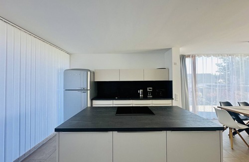 Ohningen Casa | Casa de vacaciones 'Architektenhaus Mit Seesicht' con vistas al lago, terraza privada y Wi-Fi