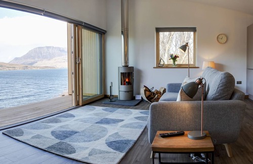 Ullapool Casa | De Lujo-Casa-Habitación con desagüe-Vista al Mar