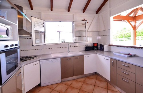 Le Diamant Villa | Villa criolla con todas las comodidades, con piscina, cerca de la playa Diamant.