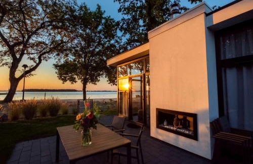 Hulshorst Casa | Exclusive Cube mit Meerblick direkt am Strand Strandhaus