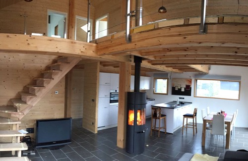 Langatte Casa | Exclusiva casa para sentirse bien con chimenea, sauna, gran terraza cerca del lago para nadar