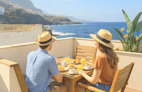 Garachico Apartamento | Exclusivo apartamento vacacional "Estudio Verde" en el centro de Garachico