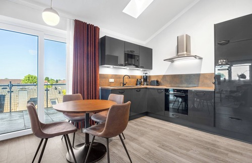 Wangerland Apartamento | Exclusive penthouse 'Haubentaucher' - Luxurious North Sea time-out.