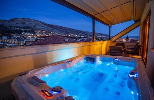 Mostar Old Town Apartamento | Exclusive Penthouse Old town with sauna and jacuzzi