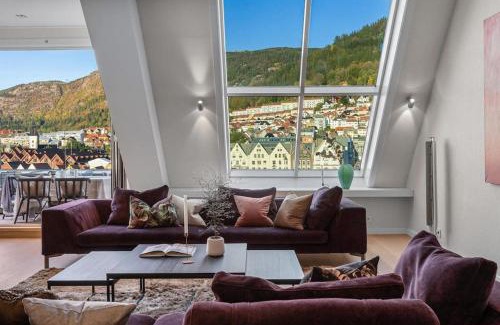 Bergen City Centre Apartamento | Exclusive Penthouse with Terrace
