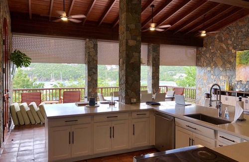 Great Cruz Bay Villa | Exclusiva Villa Sunset Beautiful Private Carribean Estate Home en Great Cruz Bay