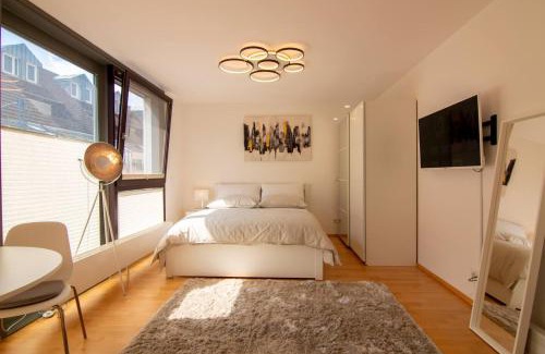 Karlsruhe City Centre Apartamento | Exklusive 1-Zimmer-Wohnung in KA-Stadt