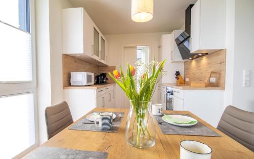 Marienleuchte Apartamento | Exklusive Ferienwohnung BeltStrand mit 2 Schlafzimmern und Garten