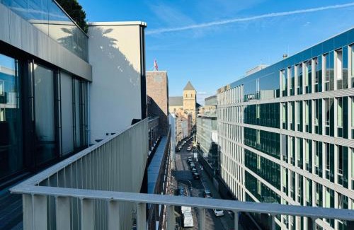 Altstadt-Nord Apartamento | Exklusives Luxus Loft am Dom - Dachterrasse mit Traum-Aussicht