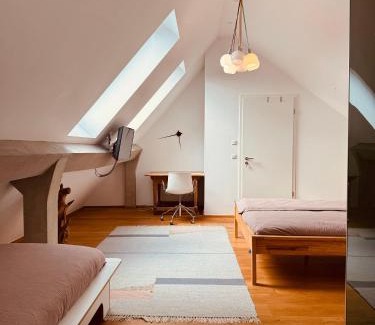 Linden-Sud Apartamento | Exklusives Penthouse im ehemaligen Bunker