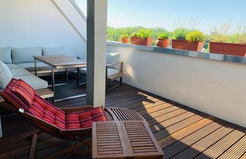 Linden-Sud Apartamento | Exklusives Penthouse im ehemaligen Bunker