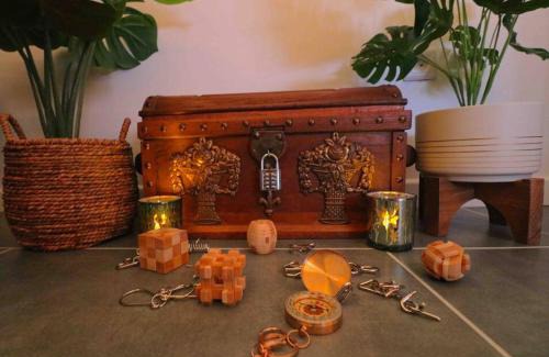 Lizy-sur-Ourcq Apartamento | Expérience INSOLITE Love Room & ESCAPE GAME