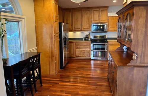 Chesapeake Beach Cabaña | Expansive Chesapeake Bay Views are amazing at this peaceful bluff-side cottage.