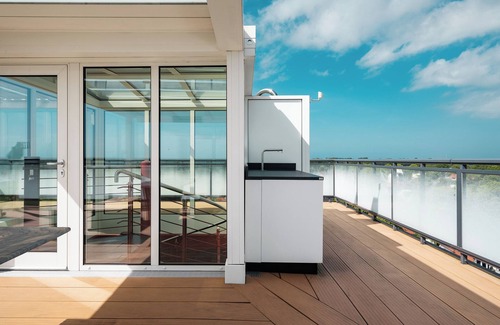 Ostseebad Wustrow Apartamento | Experience pure luxury in the 5-star penthouse apartment Panoramasuite The Turm