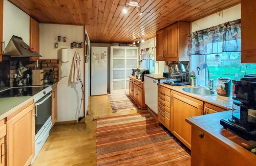 Broby Casa | Experience the beautiful Helgeå River during a vacation in this vacation home.