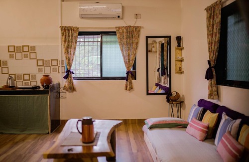 Khalapur Otro | experience village living in this peaceful countryside pet-friendly farmstay