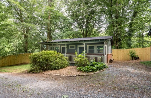Pisgah Forest Cabina | Explore & Bike from Upscale Cabin in Pisgah Forest