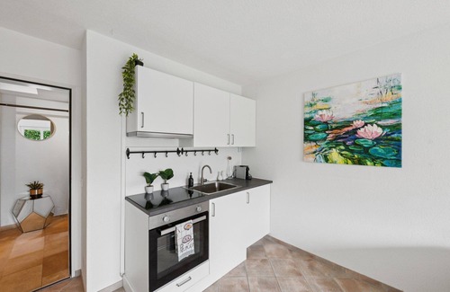 Horgen District Apartamento | EXQUIS Design 2-Room Apartment Zurich ROSET I Garden I Lake View