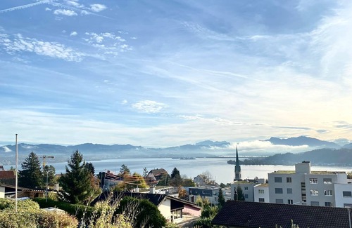 Horgen District Apartamento | EXQUIS Design 2-Room Apartment Zurich ROSET I Garden I Lake View