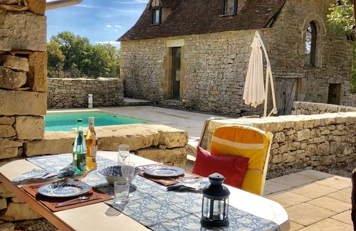 Camboulit Casa | Exquisita casa de campo aislada para una pareja, con terrazas y piscina privada