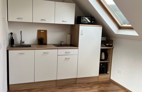 Hagen Apartamento | Exquisites Loft mit Schloß Blick