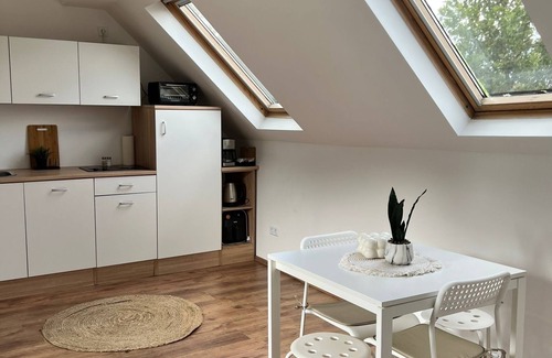 Hagen Apartamento | Exquisites Loft mit Schloß Blick