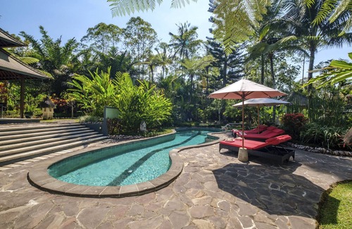 Kerta Villa | Retiro de fin de semana: residencia remota y reservada en lo alto del río Ayung de Bali