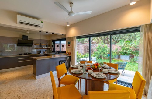Vagator Villa | Ezra - 4bhk w Private Pool in Vagator nr Thalassa