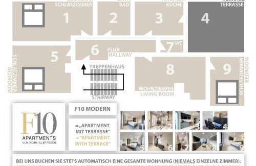 Ulm Apartamento | F10 APARTMENTS Ulm