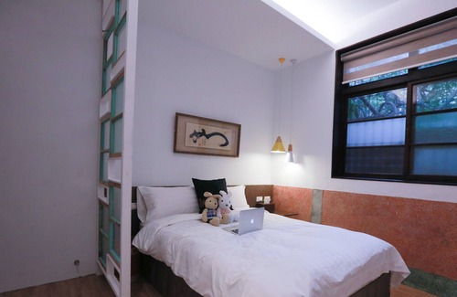 West Central District Apartamento | F101 Habitación doble en Tainan, Minzu Road