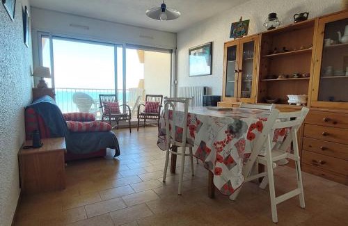 Palavas-les-Flots Apartamento | F2 Cabine à Palavas, Plage Directe, Terrasse Vue Mer, Parking Privé - FR-1-559-36