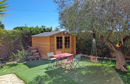 Le Cres Apartamento | F3 Neuf Calme Jardin BBQ Clim Proche Tram ET Nature-acces Prive