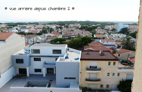 La Cote Radieuse Apartamento | F3 coloca en la playa, estacionamiento, super panorámica de 180 ° de vista, la posición superior