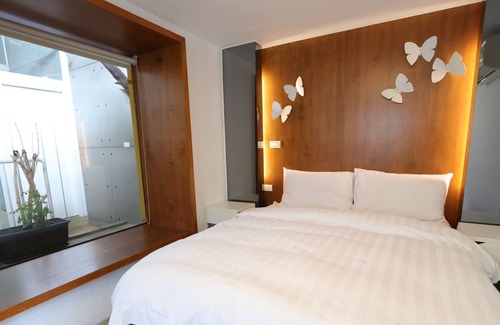 West Central District Casa | F302 Habitación doble en Tainan Shengnong Old Street, Xinyi Street