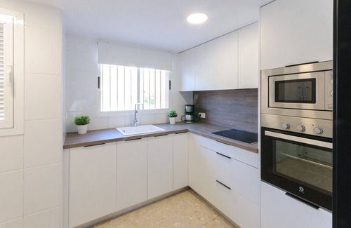 Grao de Gandia Apartamento | Fantástico apartamento, acogedor con estilo mediterráneo-ALQUILER SOLO FAMILIAS