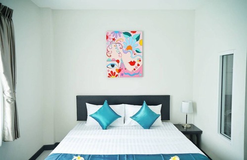 Sanambin Hotel | Fabulosa habitación con cama doble con ABF cerca del aeropuerto Don Mueang