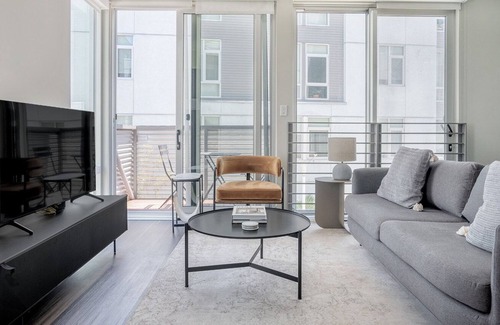 South of Market Apartamento | Fabulous SoMa 1BR w/ Game Patio & Coffee Lounge, nr BART, by Blueground