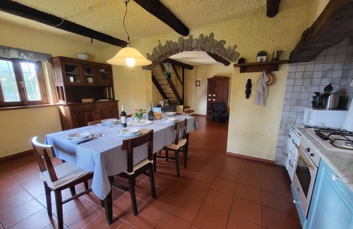 Castelnuovo di Garfagnana Cabaña | Fabulosa cabaña romántica con piscina infinita privada