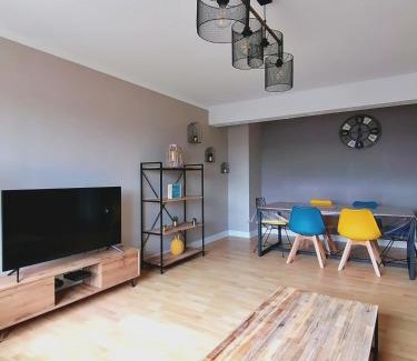 Boulogne-Centre Apartamento | Face port proche nausicaa avec parking privé gratuit