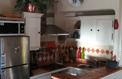 Carqueiranne Casa | Frente al mar, encantadora casa con jardín y terraza. Acceso directo al mar