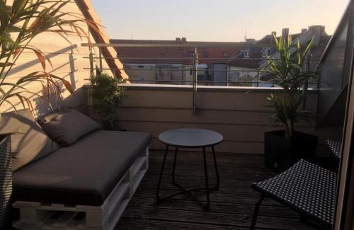 Mitte Apartamento | Fair Messe Rooftop Loft in Nürnberg