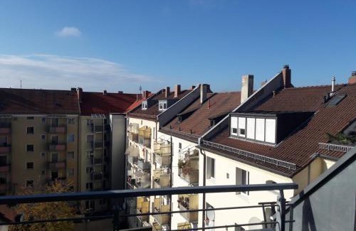 Mitte Apartamento | Fair Messe Rooftop Loft in Nürnberg