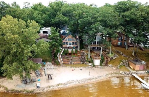 Lake City Casa | Lujosa casa de playa en el hermoso lago Missaukee