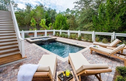 Forest District Casa | ¡Piscina privada climatizada / spa "Sea Haven"! Distrito Forestal! ¡Carro de golf!