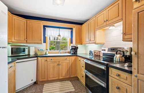 Little Sturgeon Casa | Lake Front Getaway! Dogs, Fire Pit & Deck