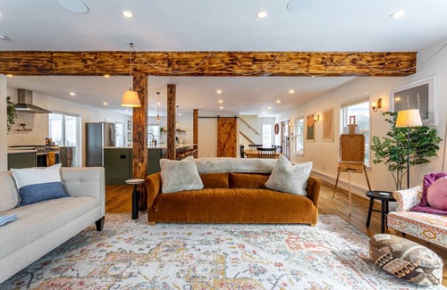 Roscoe Apartamento | Fall & Winter Comfort in Roscoe Mountain Home