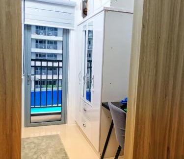 Highway Hills Apartamento | Fame Residence Tower 1 Cozy Hotel Style 1 Bedroom with Balcony pool View