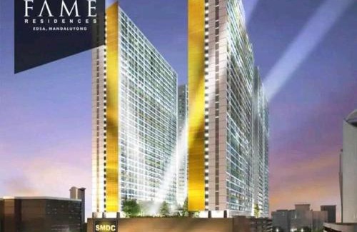 Highway Hills Apartamento | Fame Residences 1 bedroom near MRT, Shaw, Megamall, Shangrila, Ortigas 1401