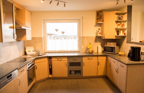 Hofheim in Unterfranken Apartamento | Vacaciones familiares en 100 m² en la hermosa Hassberge: ciudades culturales como Bamberg y Würzburg cercanas