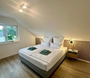 Bad Lippspringe Apartamento | Familie oder beruflich - 2 Schlafzimmer - 3 Betten - Geräumig - Küche - Gemütlich